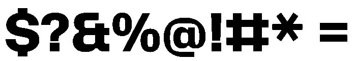 KMRApparat Heavy Instance Font OTHER CHARS