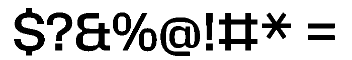 KMRApparat Medium Instance Font OTHER CHARS
