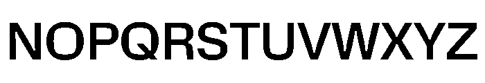 KMRApparat Medium Instance Font UPPERCASE