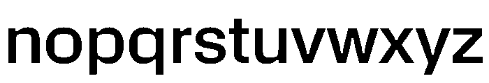 KMRApparat Medium Instance Font LOWERCASE