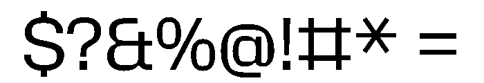 KMRApparat Regular Instance Font OTHER CHARS