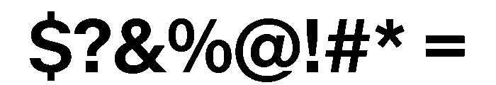 KMRMelangeGrotesk Bd Font OTHER CHARS