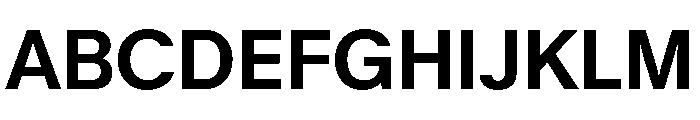 KMRMelangeGrotesk Bd Font UPPERCASE