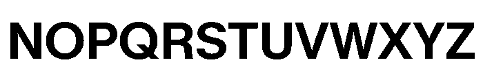 KMRMelangeGrotesk Bd Font UPPERCASE