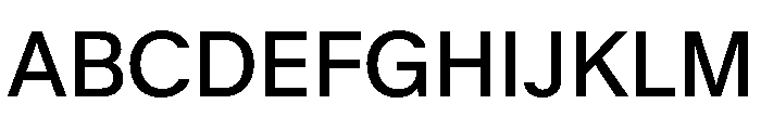 KMRMelangeGrotesk Bk Font UPPERCASE