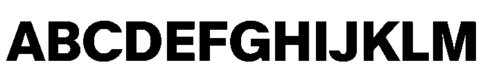 KMRMelangeGrotesk Black Instance Font UPPERCASE