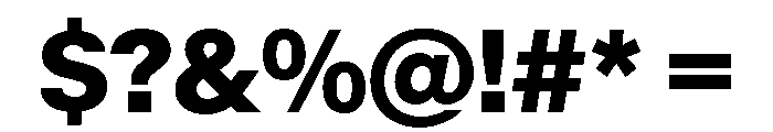 KMRMelangeGrotesk Blk Font OTHER CHARS