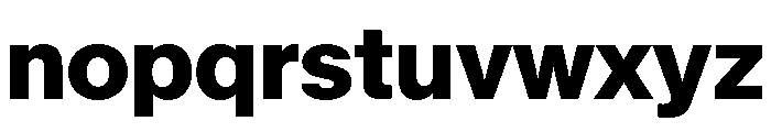 KMRMelangeGrotesk Blk Font LOWERCASE