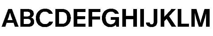 KMRMelangeGrotesk Bold Instance Font UPPERCASE