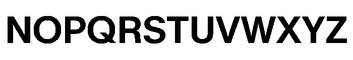 KMRMelangeGrotesk Bold Instance Font UPPERCASE