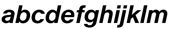 KMRMelangeGrotesk BoldItalic Instance FONT