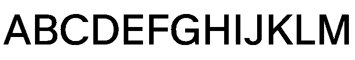 KMRMelangeGrotesk Book Instance Font UPPERCASE