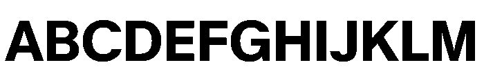KMRMelangeGrotesk ExtraBold Instance Font UPPERCASE