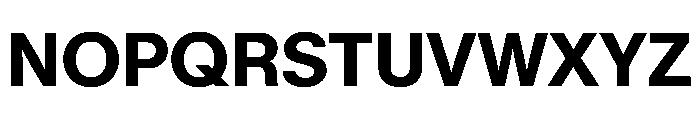 KMRMelangeGrotesk ExtraBold Instance Font UPPERCASE
