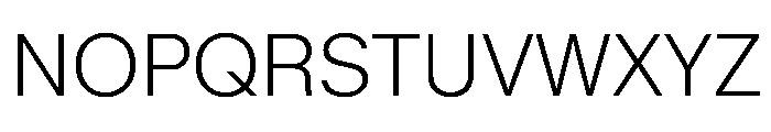 KMRMelangeGrotesk ExtraLight Instance Font UPPERCASE