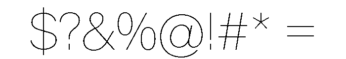 KMRMelangeGrotesk Hl Font OTHER CHARS