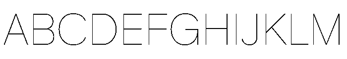 KMRMelangeGrotesk Hl Font UPPERCASE