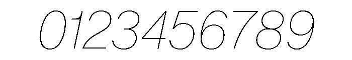 KMRMelangeGrotesk HlIt Font OTHER CHARS