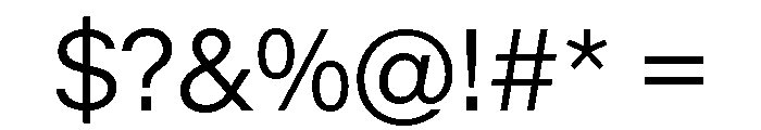 KMRMelangeGrotesk Lt Font OTHER CHARS