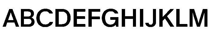 KMRMelangeGrotesk Medium Instance Font UPPERCASE
