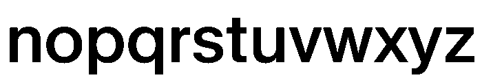 KMRMelangeGrotesk Medium Instance Font LOWERCASE