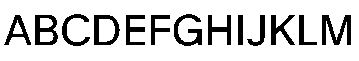 KMRMelangeGrotesk Regular Instance Font UPPERCASE