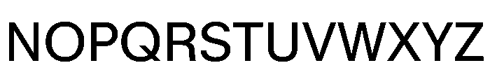 KMRMelangeGrotesk Regular Instance Font UPPERCASE