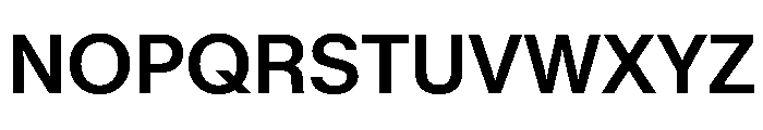 KMRMelangeGrotesk SemiBold Instance Font UPPERCASE