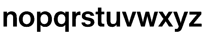 KMRMelangeGrotesk SemiBold Instance Font LOWERCASE