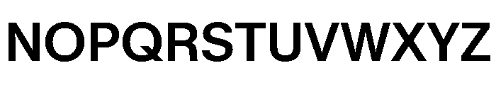 KMRMelangeGrotesk SmBd Font UPPERCASE