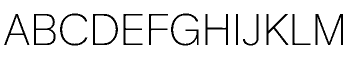 KMRMelangeGrotesk Th Font UPPERCASE