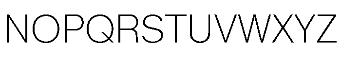 KMRMelangeGrotesk Th Font UPPERCASE