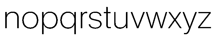KMRMelangeGrotesk Thin Instance Font LOWERCASE