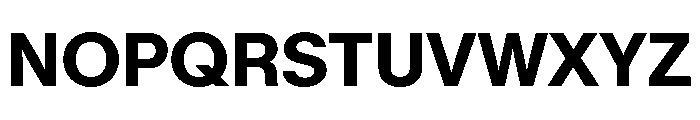 KMRMelangeGrotesk XBd Font UPPERCASE