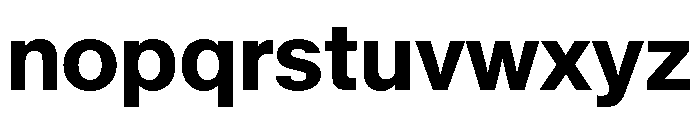 KMRMelangeGrotesk XBd Font LOWERCASE