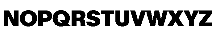 KMRMelangeGrotesk XBlk Font UPPERCASE