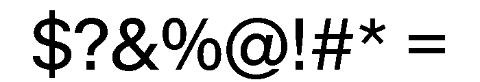 KMRMelangeGrotesk Font OTHER CHARS