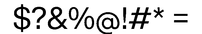 KMRWaldenburg Book Font OTHER CHARS