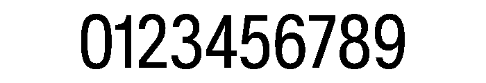 KMRWaldenburg Condensed Font OTHER CHARS
