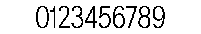 KMRWaldenburg CondensedLight Font OTHER CHARS
