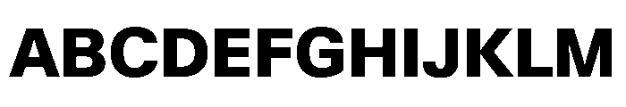 KMRWaldenburg Heavy Font UPPERCASE