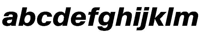 KMRWaldenburg HeavyItalic FONT