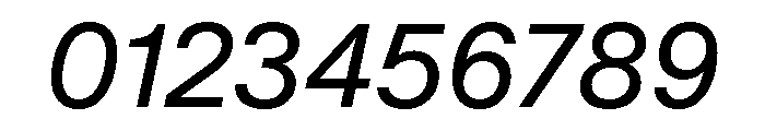 KMRWaldenburg Italic Font OTHER CHARS