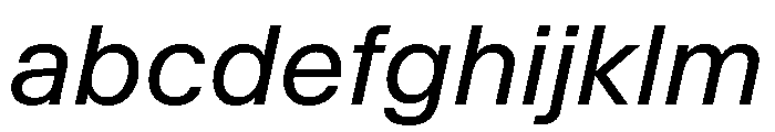 KMRWaldenburg Italic FONT