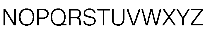 KMRWaldenburg Light Font UPPERCASE