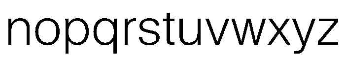 KMRWaldenburg Light Font LOWERCASE