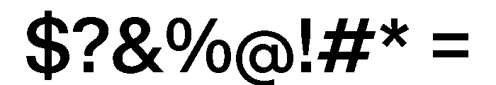 KMRWaldenburg Medium Font OTHER CHARS