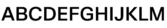 KMRWaldenburg Medium Font UPPERCASE