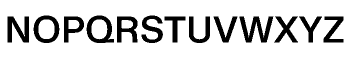 KMRWaldenburg Medium Font UPPERCASE