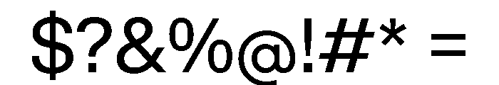 KMRWaldenburg Regular Font OTHER CHARS